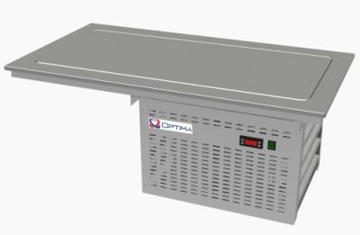 Поверхность охлаждаемая Optima Refline Inox 176/S